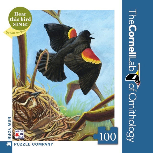 Red-winged Blackbird Mini New York Puzzle Company