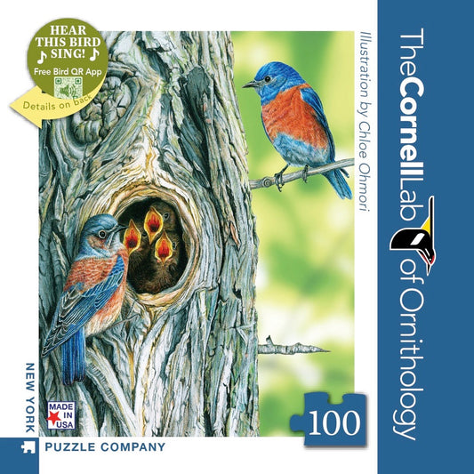 Western Bluebird Mini New York Puzzle Company