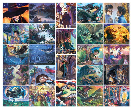Harry Potter Advent Calendar New York Puzzle Company