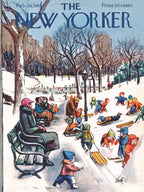 Sledding in the Park - Out of Play