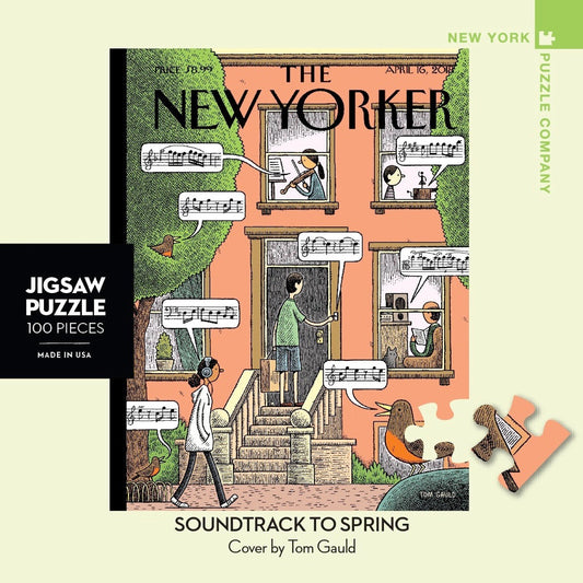 Soundtrack to Spring Mini New York Puzzle Company