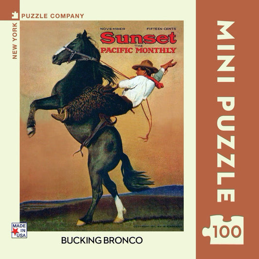 Bucking Bronco Mini New York Puzzle Company