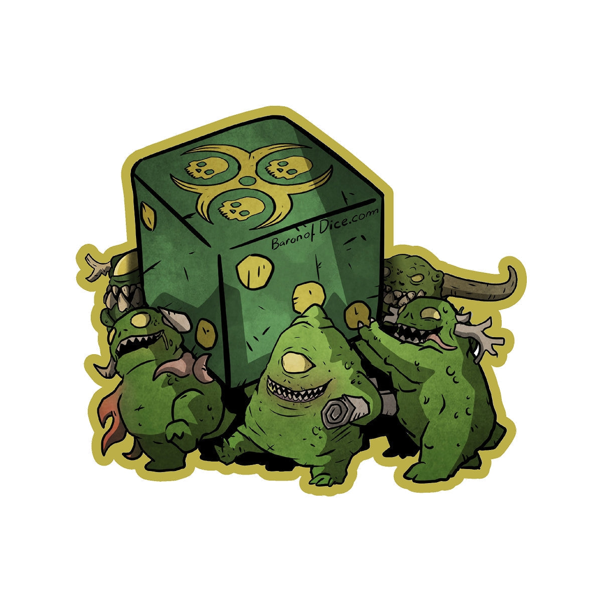 Premium Vinyl Stickers - Out of Play