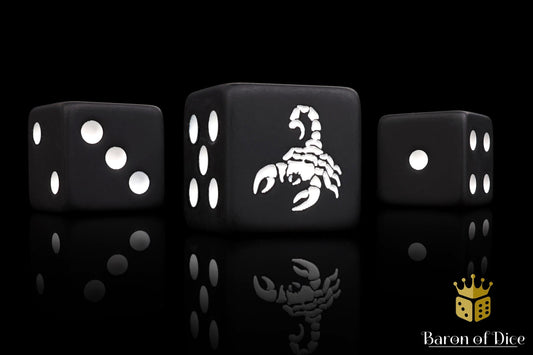 Ancient Scorpion Dice - Out of Play