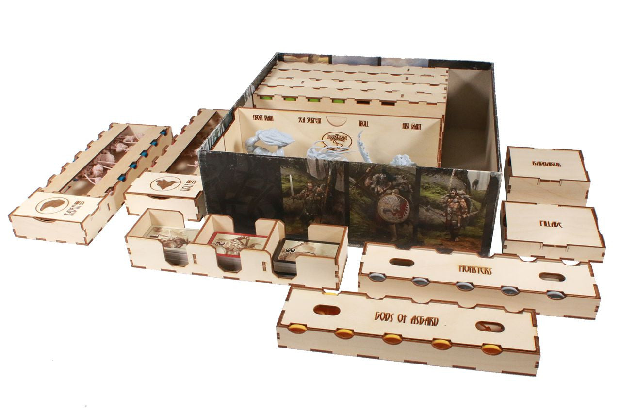 Blood Rage (2015) Compatible Game Organizer