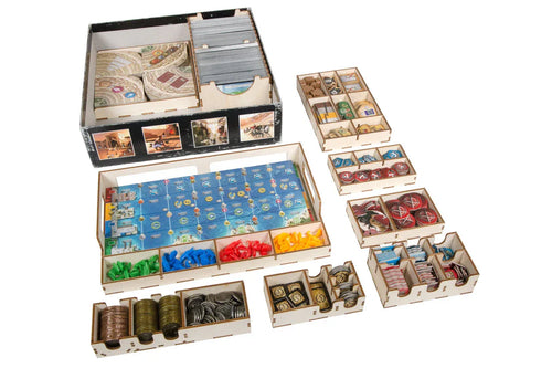 7 Wonders (1st Ed) Compatible Expansion Organizer - Out of Play