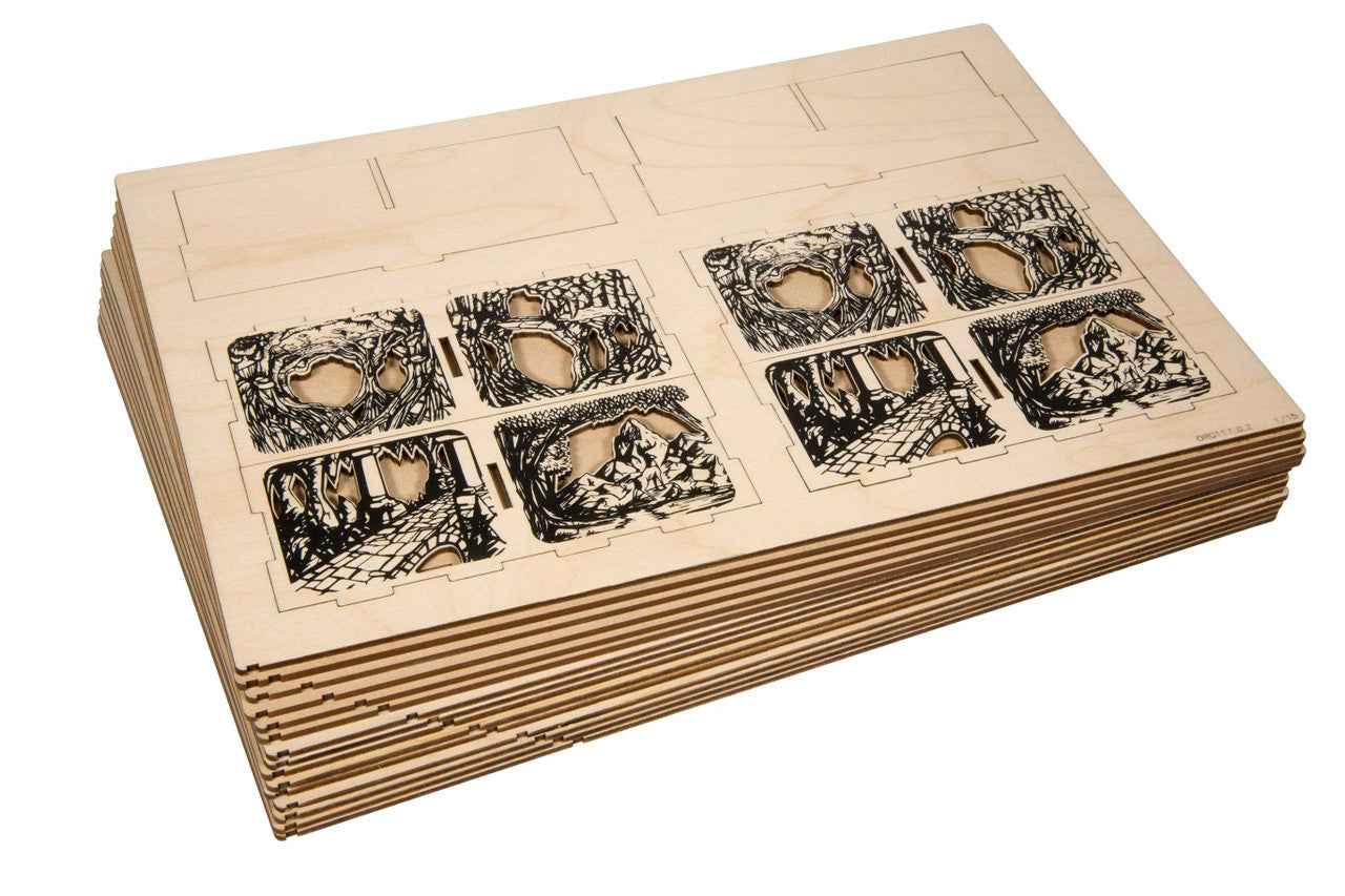 The Lord of the Rings: Journeys in Middle Earth Compatible Game Organizer