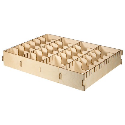 Horizontal Card Organizer for Wooden Artist Case