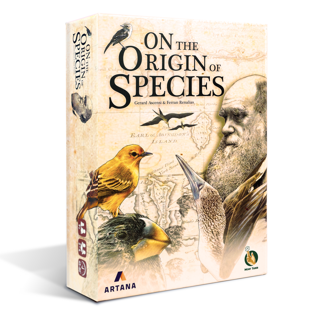 On the Origin of Species - An Evolutionary Research Board Game - Charles Darwin's Trip Through the Galapagos as a Strategic Science Board Game