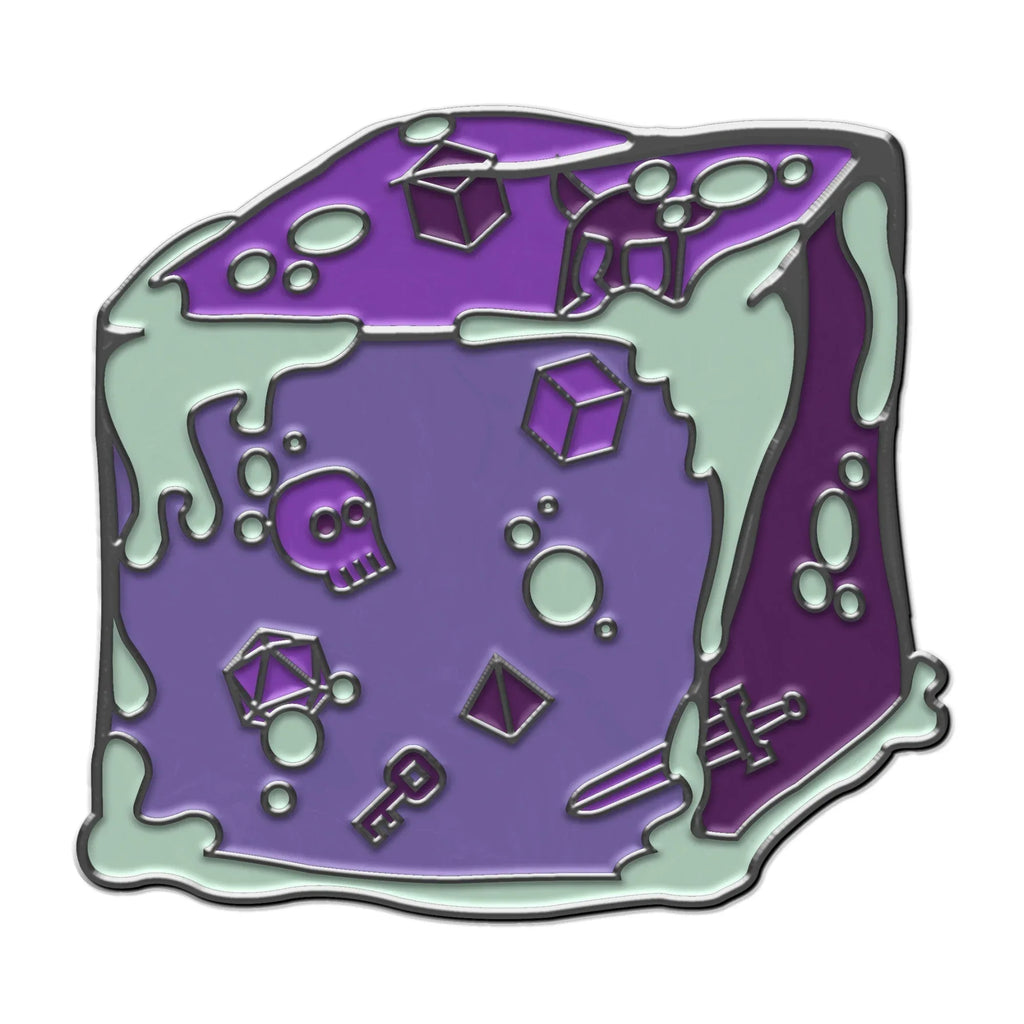 Ooze of Doom - Hard Enamel Adventure Dice Pin Metal by Norse Foundry - Out of Play
