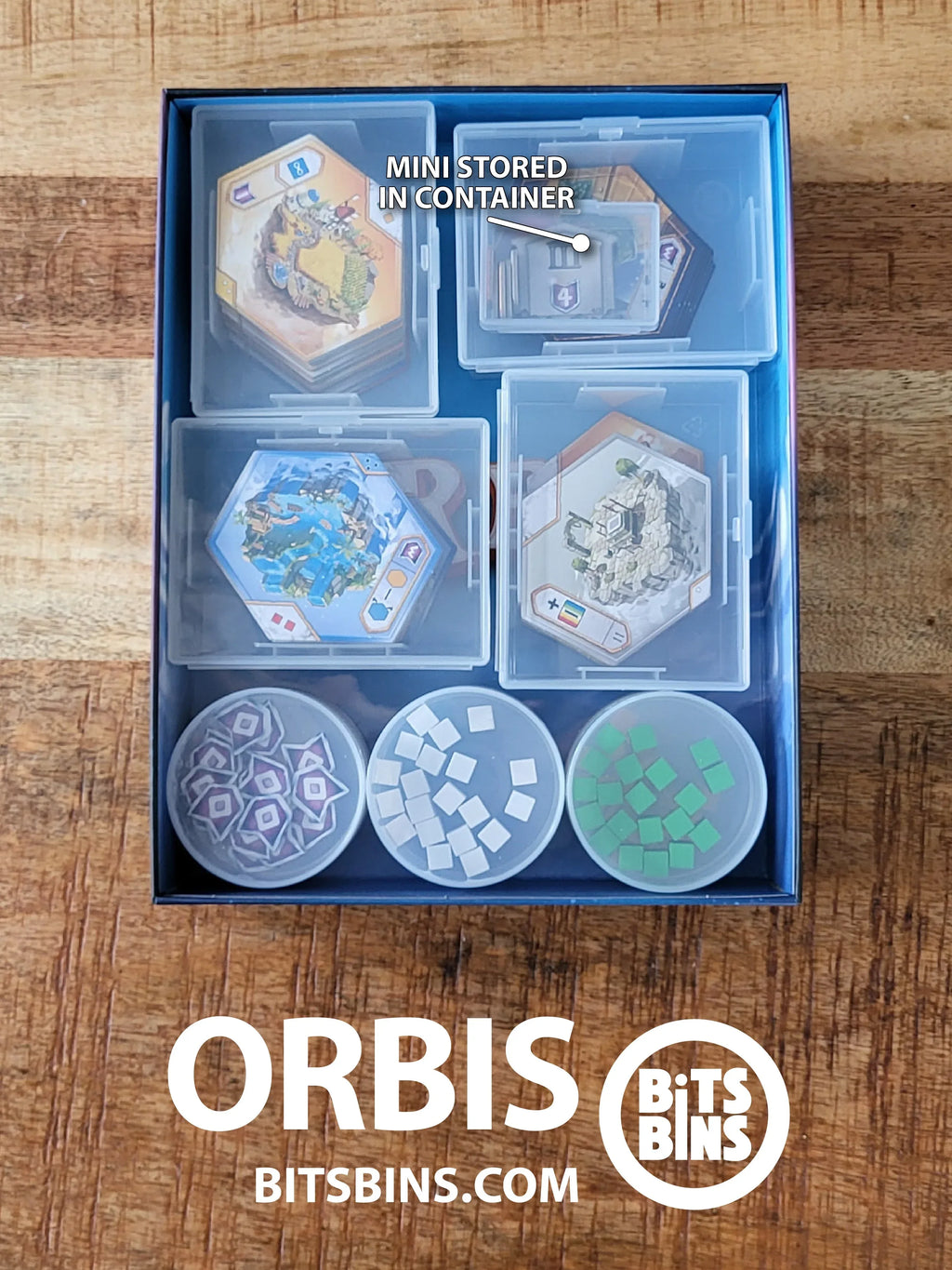 BitsBins Orbis - 6 Pods, 1 Mini, 4 100+ card Boxes - Out of Play