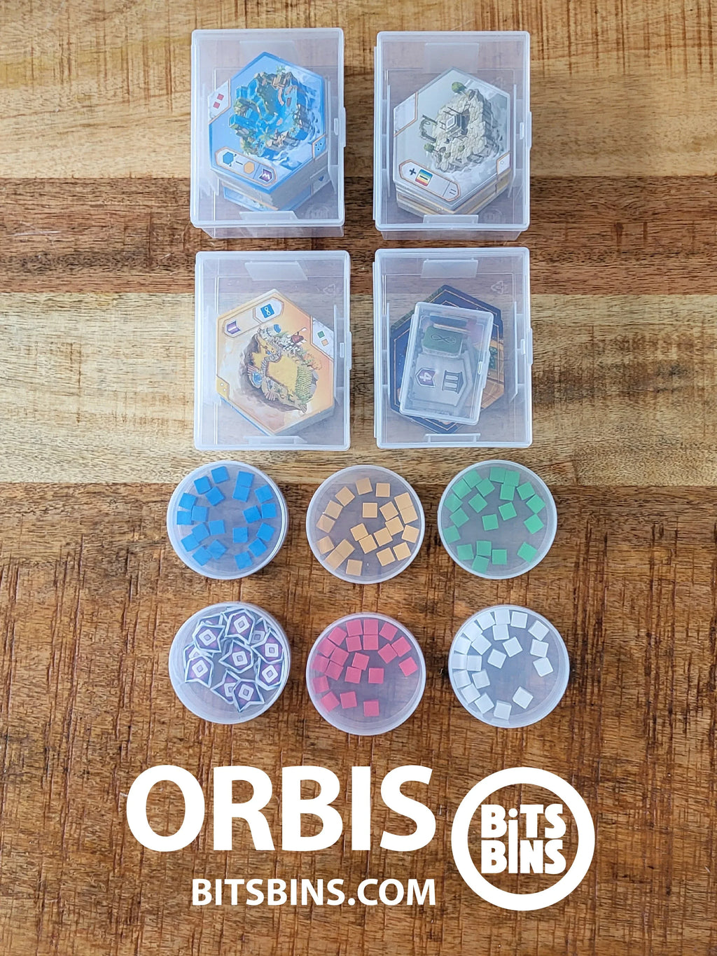 BitsBins Orbis - 6 Pods, 1 Mini, 4 100+ card Boxes - Out of Play