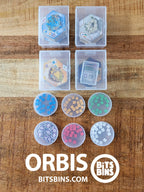 BitsBins Orbis - 6 Pods, 1 Mini, 4 100+ card Boxes - Out of Play