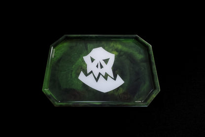 Hand-Cast Resin Dice Trays - Out of Play