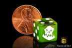 Orc Dice - White - Out of Play