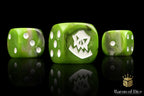 Orc Dice - White - Out of Play