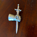 Order of the Gauntlet Pin (D&D) - Out of Play