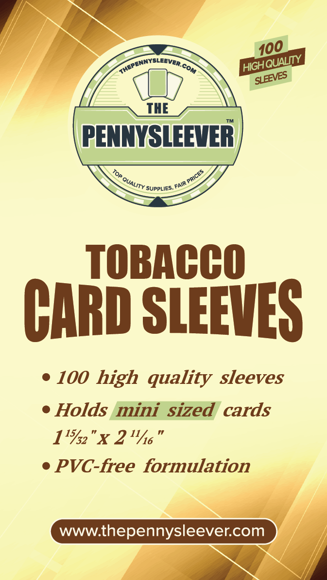 Tobacco Card Sleeves (100 count) - Out of Play