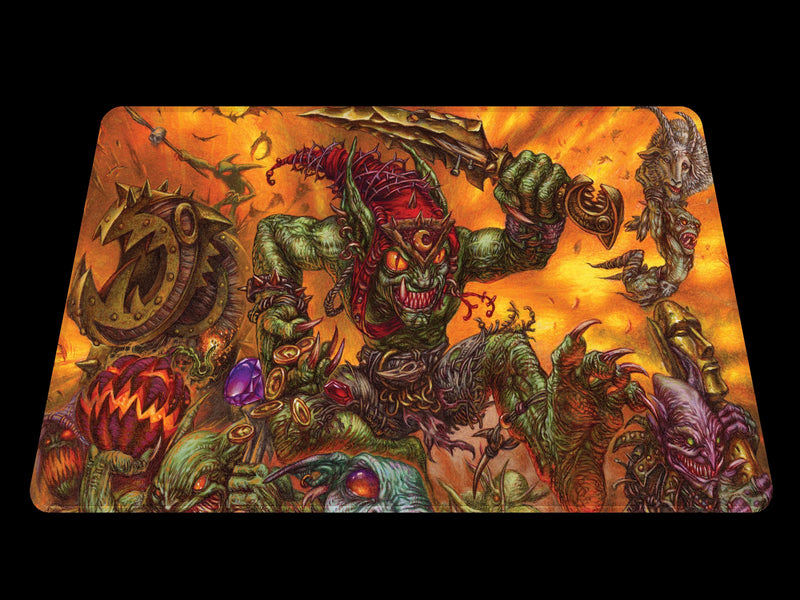 Premium Oversized Playmat | Ron Spencer Series | Goblins Galore - Out of Play
