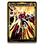 Magic: The Gathering - Valgavoth Harrower of Souls Commander Token - Out of Play