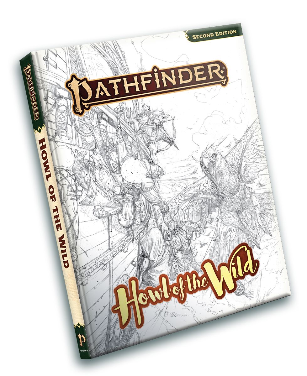 Pathfinder - Howl of the Wild Sketch Cover Edition - Out of Play