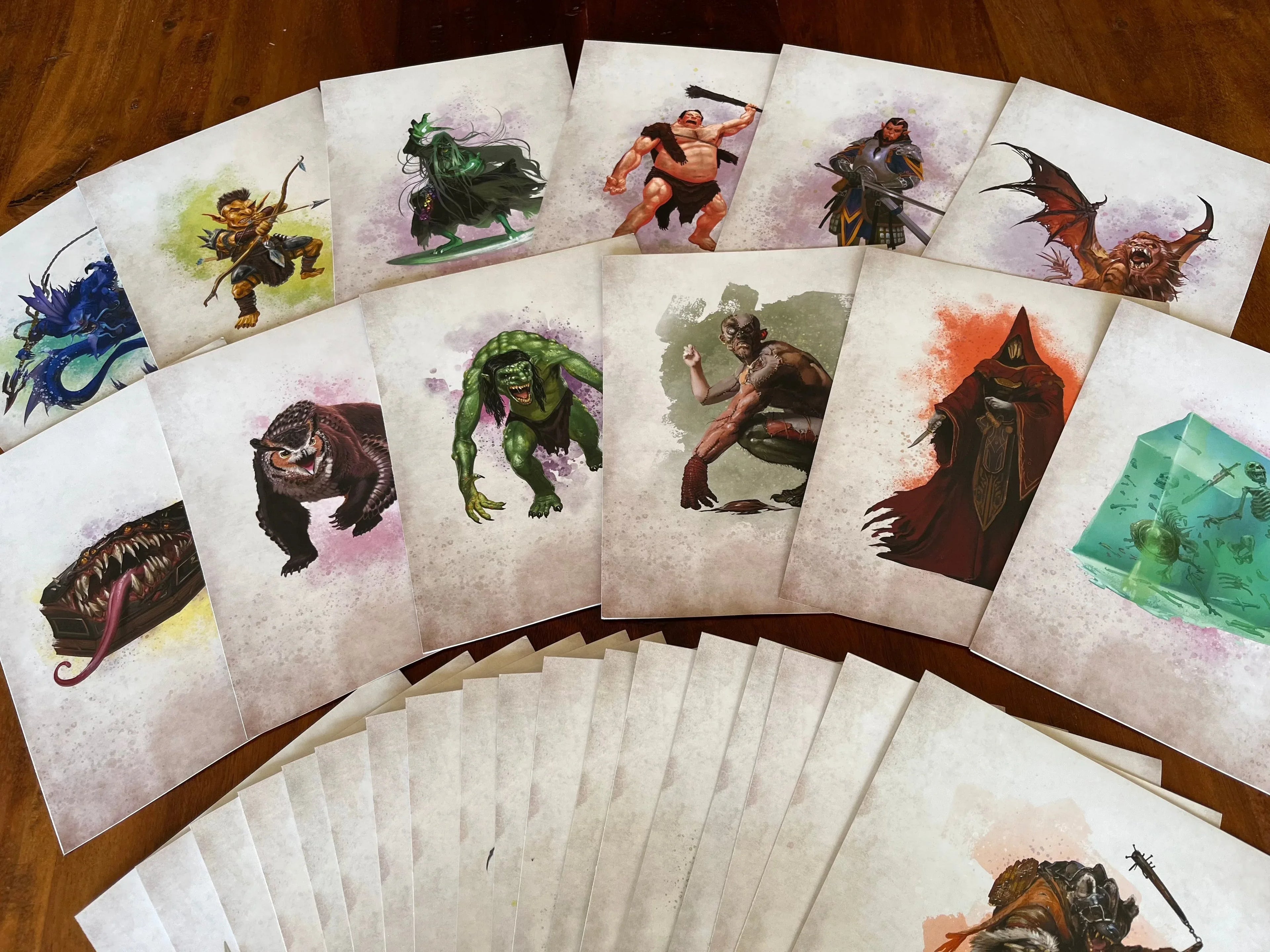Encounter Cards (D&D) - Challenge Rating 0-6 PACK 1 - Out of Play