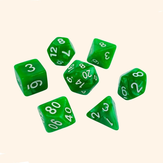 Pearly Dream Dice Collection - Out of Play Board Game Accessories