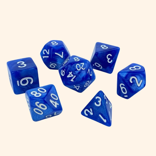 Pearly Dream Dice Collection - Out of Play Board Game Accessories