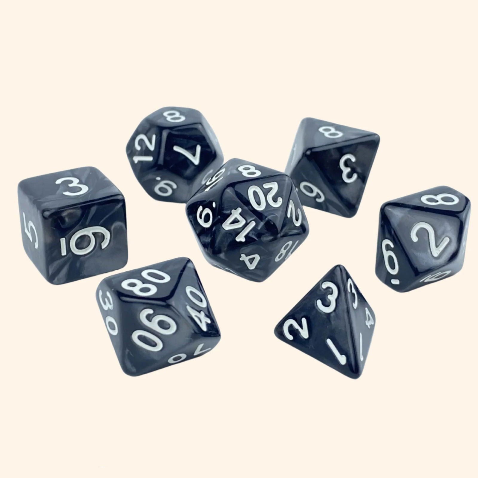 Pearly Dream Dice Collection - Out of Play Board Game Accessories