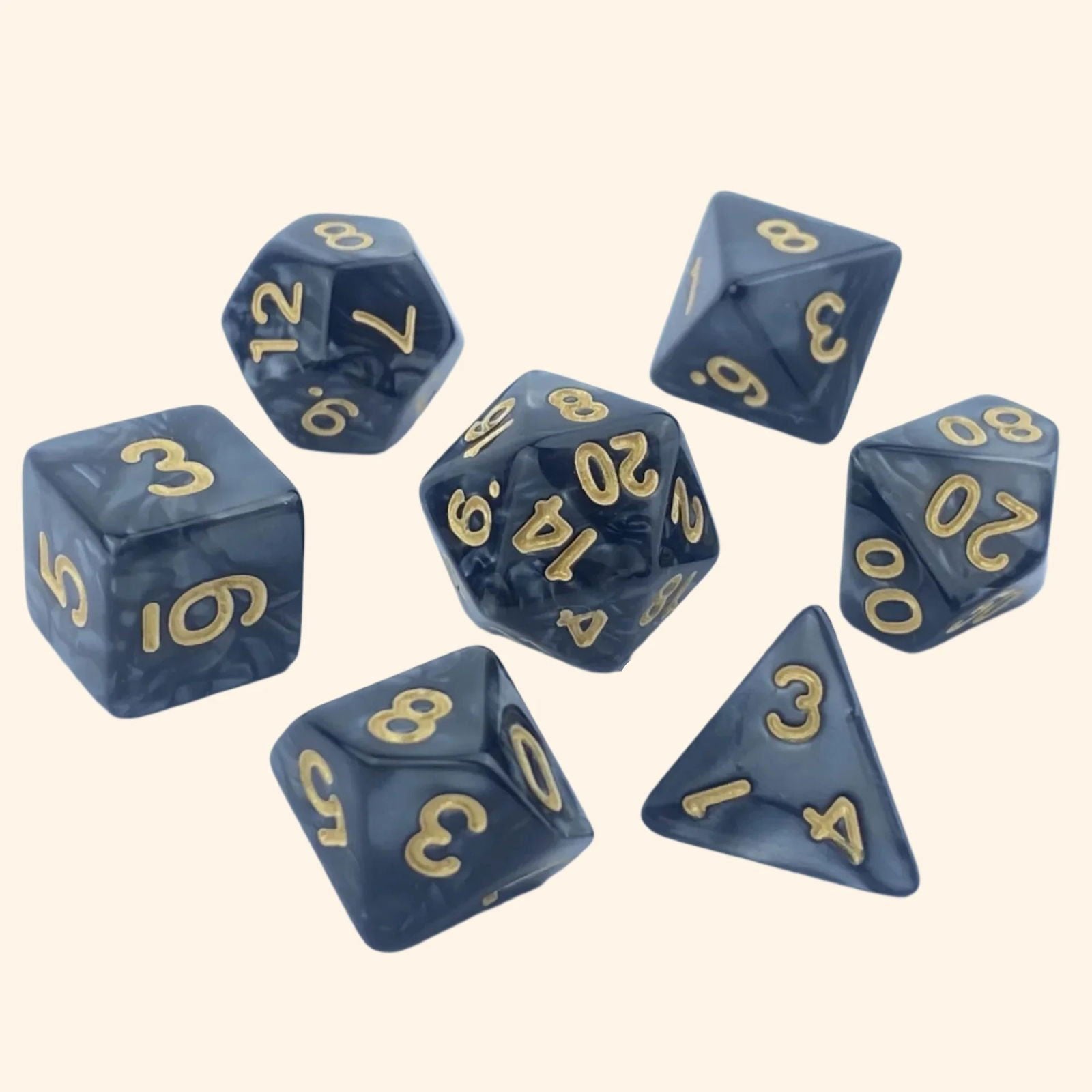 Pearly Dream Dice Collection - Out of Play Board Game Accessories