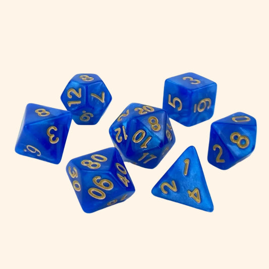 Pearly Dream Dice Collection - Out of Play Board Game Accessories