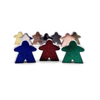 10 Pack of Metal Meeples (Random Colors) - Out of Play