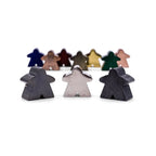 10 Pack of Metal Meeples (Random Colors) - Out of Play
