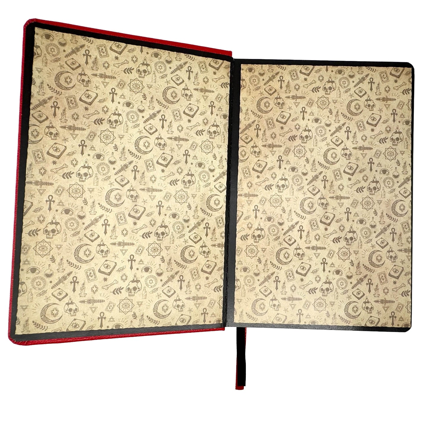 Lined Journal - Phoenix - Red