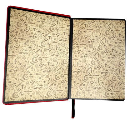 Lined Journal - Phoenix - Red