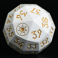 Plains Mana Spindown Metal D40