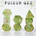 Poison Gas Resin Dice Set