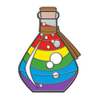 Potion Bottle - Hard Enamel Adventure Dice Pin Metal by Norse Foundry - Out of Play