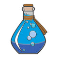 Potion Bottle - Hard Enamel Adventure Dice Pin Metal by Norse Foundry - Out of Play