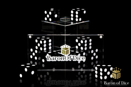 Precision Dice - Black - Out of Play