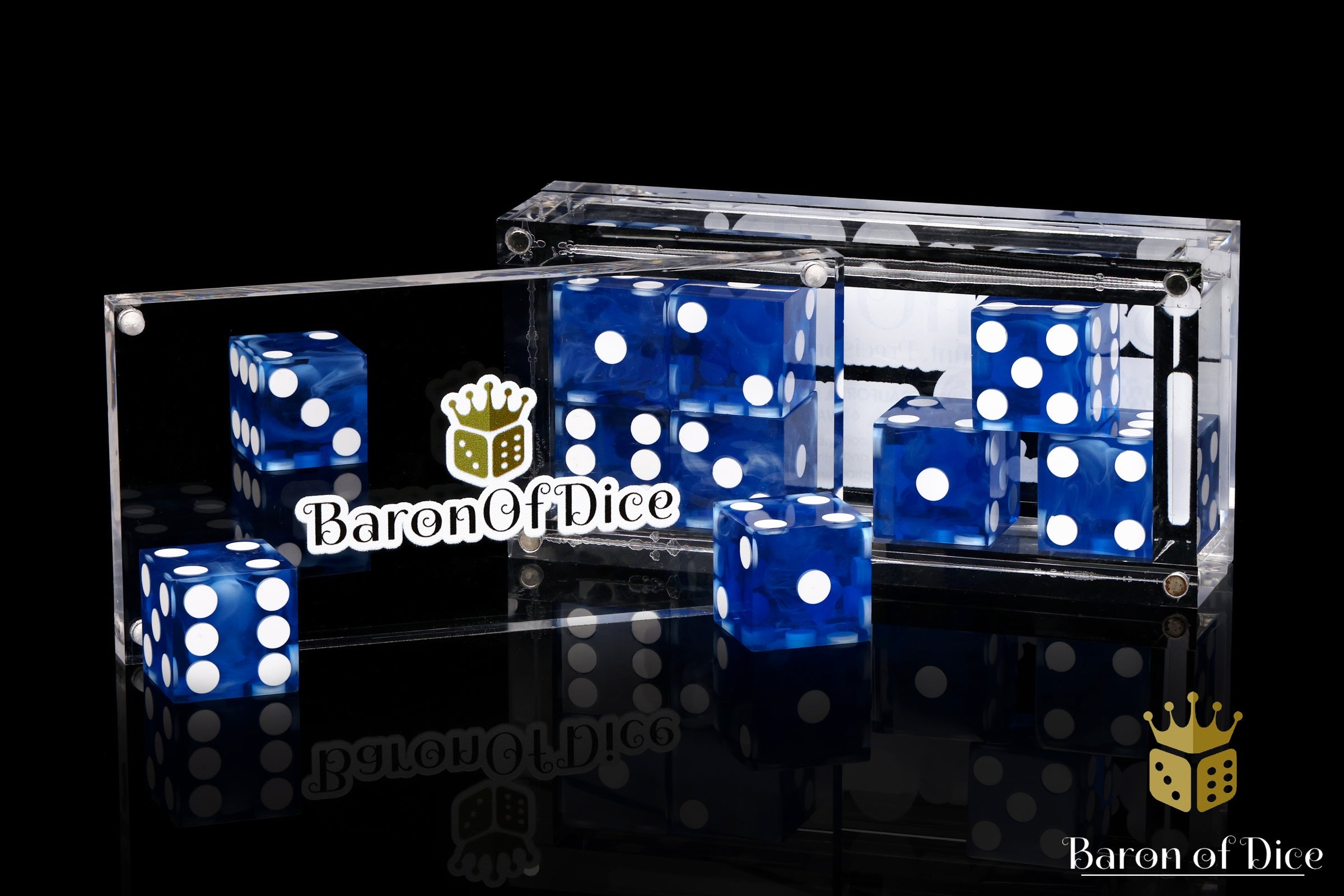 Precision Dice - Blue - Out of Play