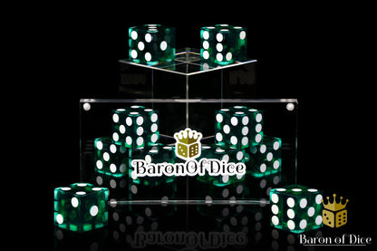 Precision Dice - Green - Out of Play