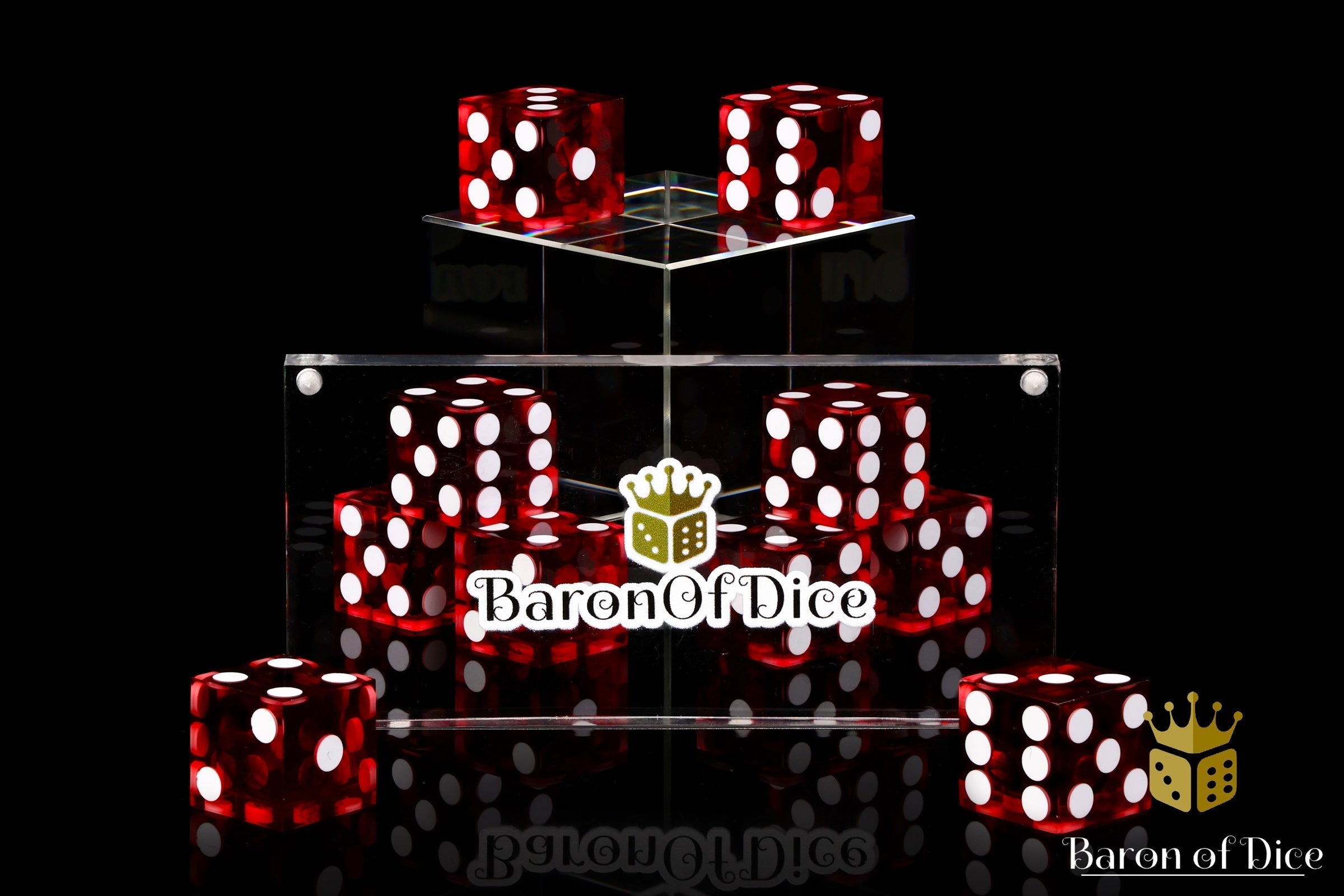 Precision Dice - Red - Out of Play