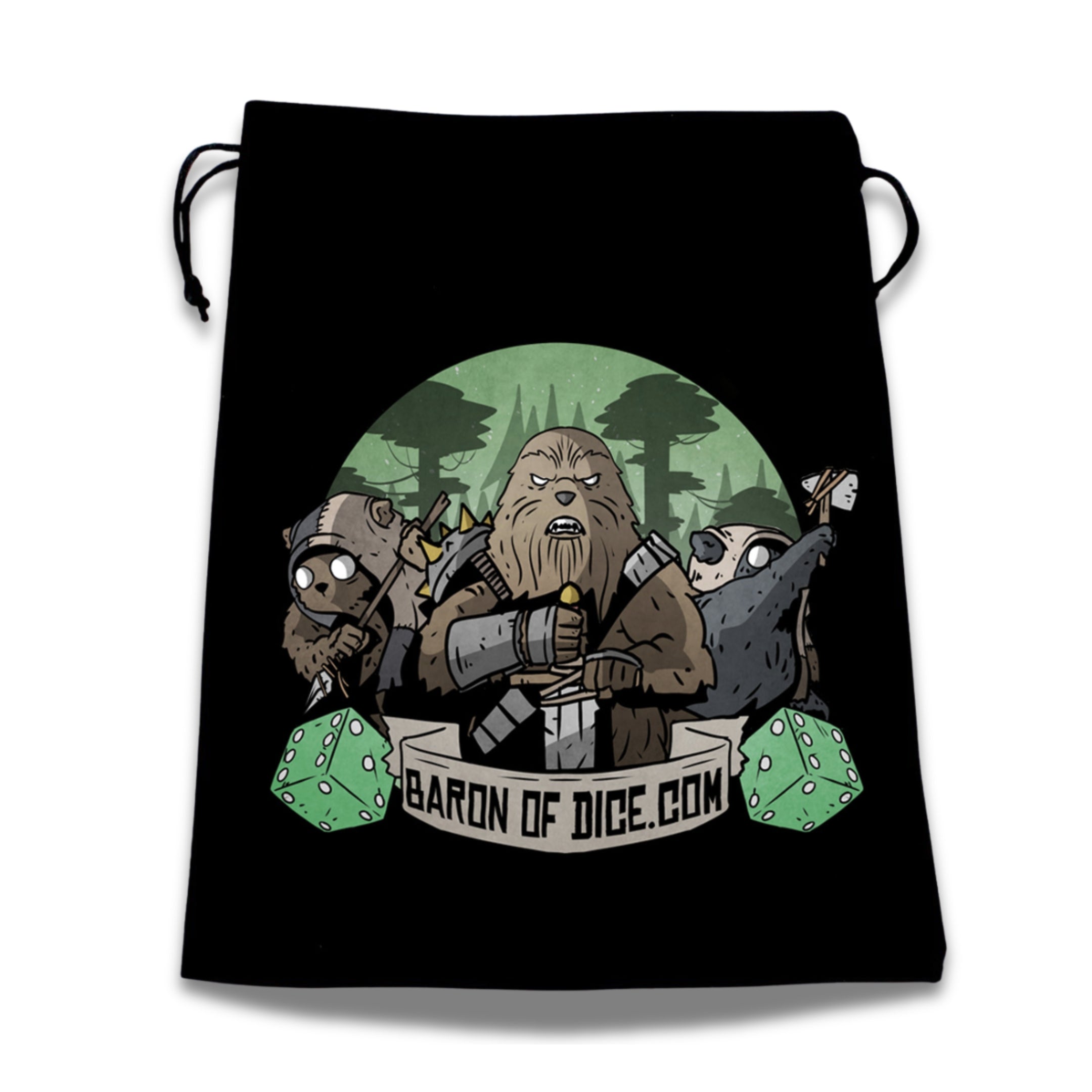 Premium Black Dice Bags