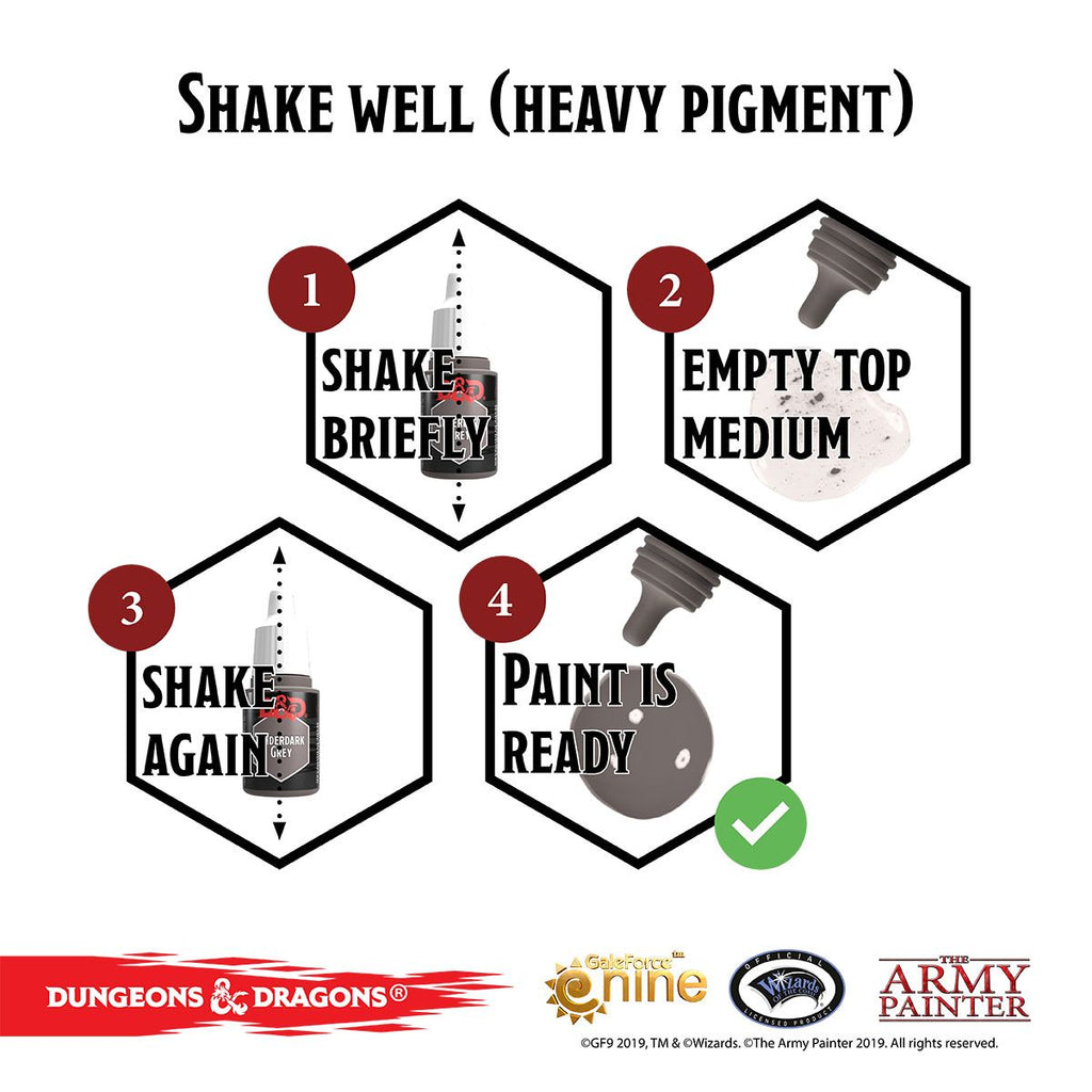 The Army Painter - D&D - Nolzur's Marvelous Pigments - Underdark Paint Set & Miniature - Out of Play