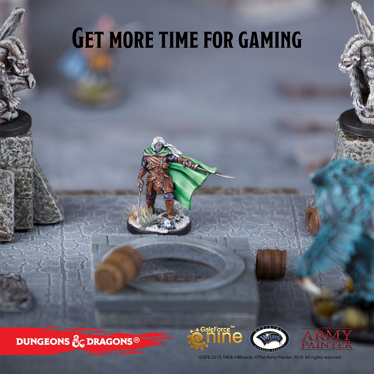 The Army Painter - D&D - Nolzur's Marvelous Pigments - Underdark Paint Set & Miniature - Out of Play