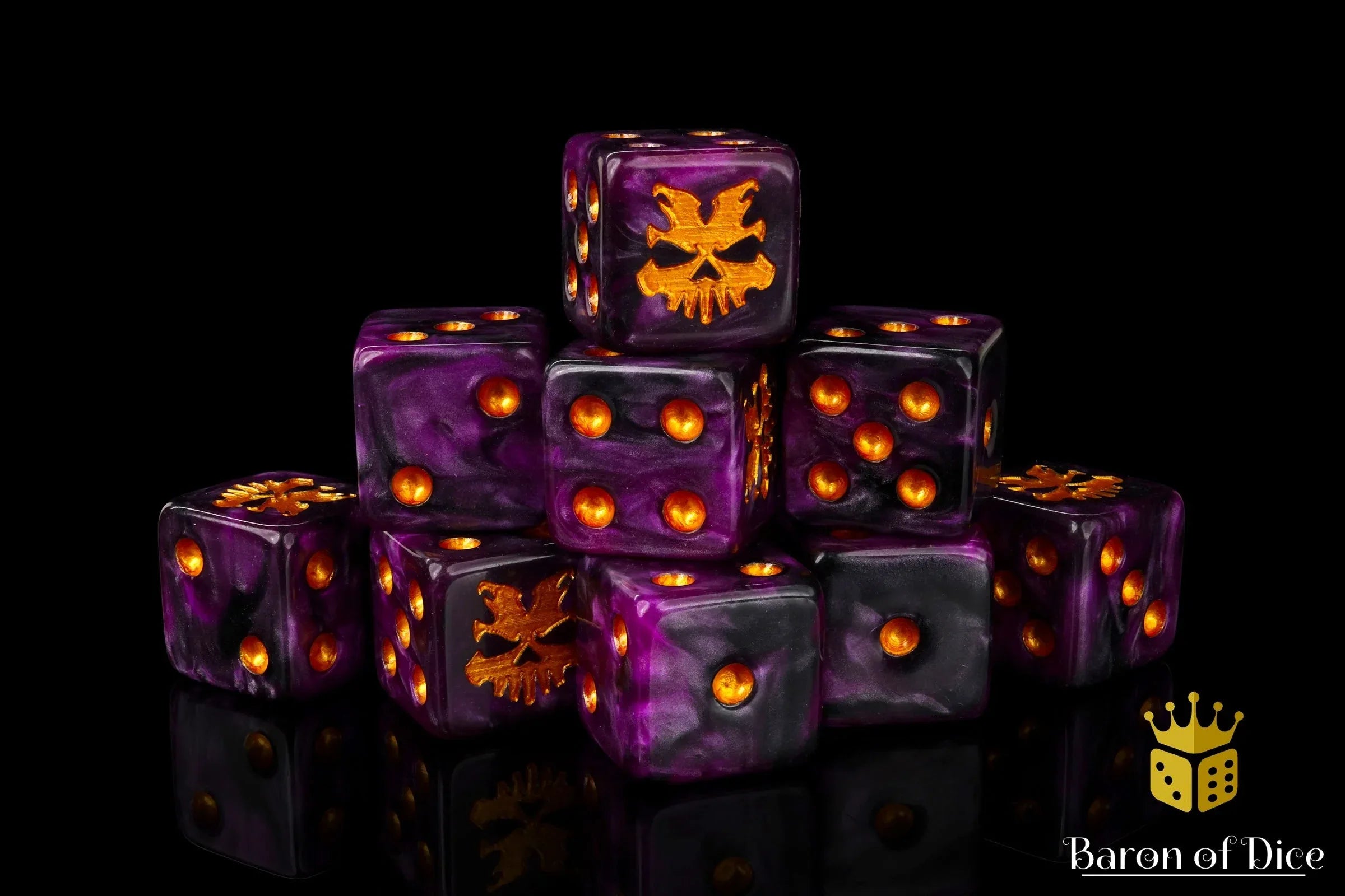Purple Mutant Dice - Out of Play