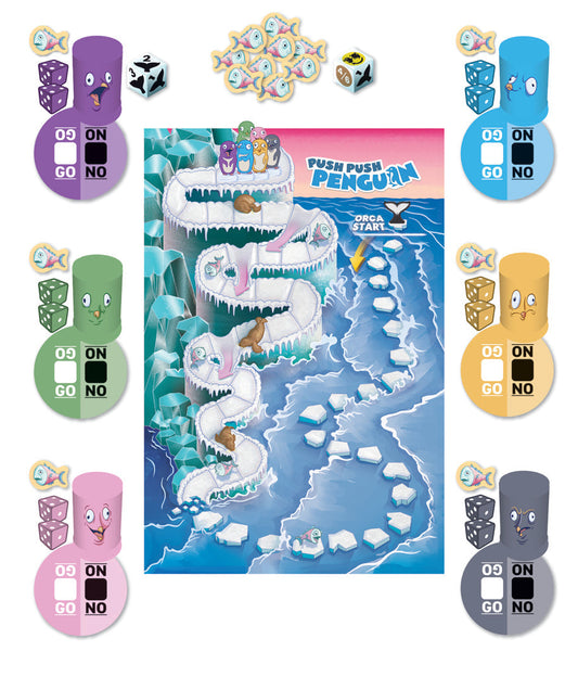 Push Push Penguin - Board Game PunkOuter Games