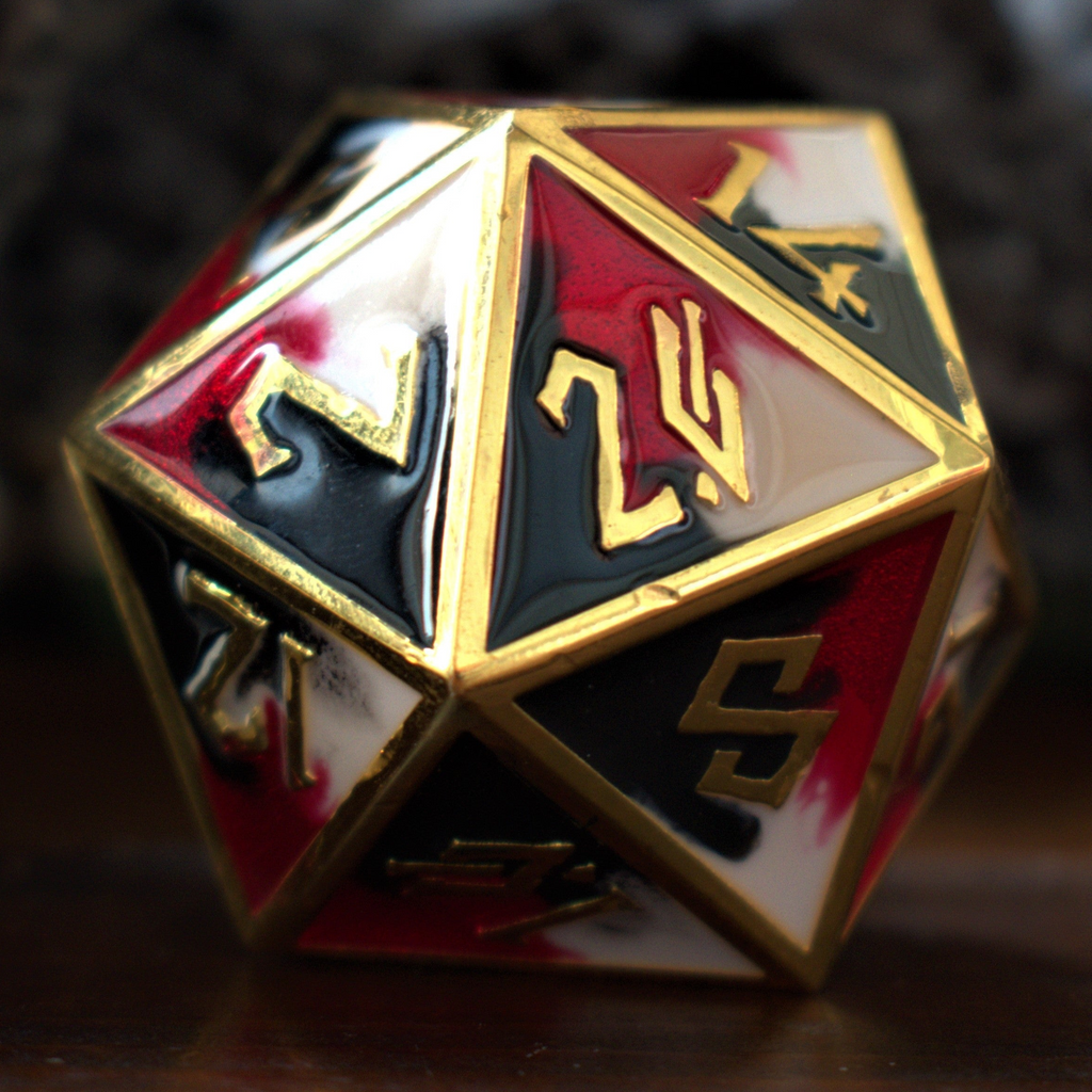 Queen's Gambit Metal 35mm D20