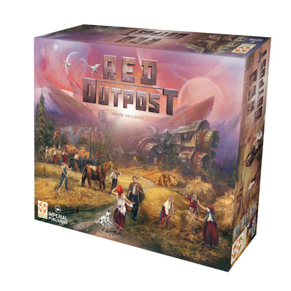 Red Outpost: 2-4 Player Communist Worker Placement Game - - Out of Play
